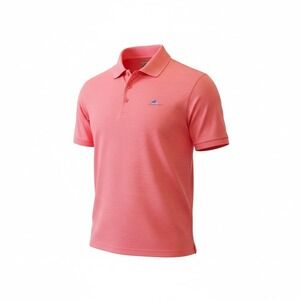 Ocean & Coast Men's XL Polo Shirt Pink Peach USA Flag Fish Golf Pullover Casual